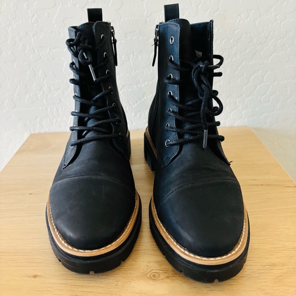 TOMS Women's Black Alaya Ankle Boots - Picture 3 of 9